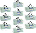 VENO 10 Pack Moving Bags for College, Heavy-Duty Storage Totes, Moving Boxes by Veno
