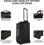 Gonex Rolling Duffle Bag with Wheels, 70L Water Repellent Wheeled Travel Duffel - Image 4