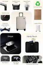 LUGGEX Carry On Luggage HUP3, Accelerate Access - Image 4