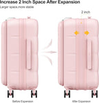 MGB 20 Inch Expandable Carry On Luggage - Image 4
