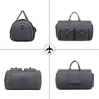 seyfocnia Convertible Travel Garment Bag, Carry on Garment Duffel Bag - Image 5