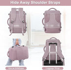 Travel laptop Backpack for Women, Personal Item Size Flight Approved, 16 Inch - Image 6