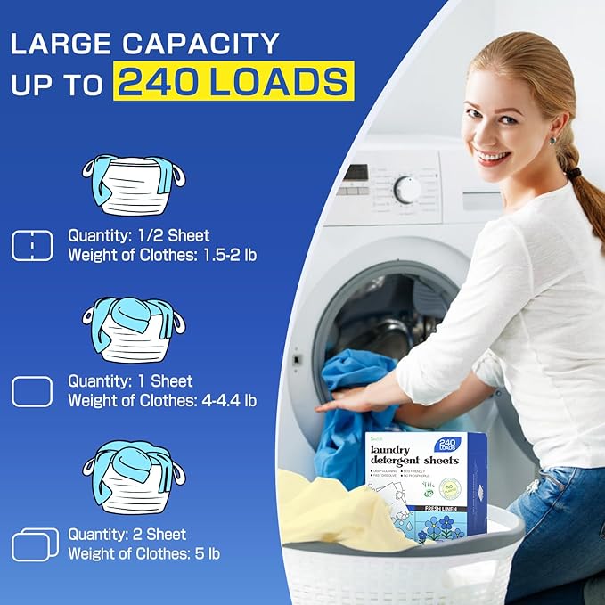Soulink Laundry Detergent Sheets, 480 Loads - Image 3