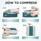 8 Set Compression Packing Cubes - Image 3