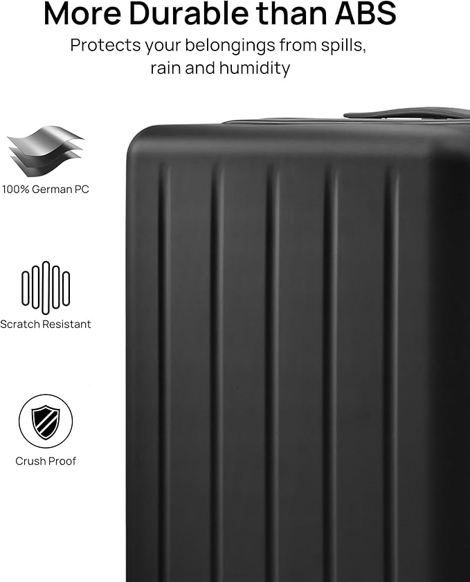 Carry On Suitcase, 20 Inch Carry-On Luggage - Image 4