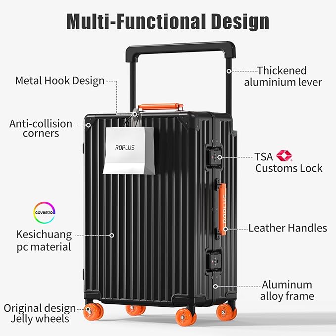 Aluminium Frame Checked- In Luggage - Image 4