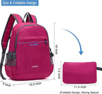 YZAOLL Small Lightweight Packable Hiking Backpack, 20L Hiking Backpack Day Pack - Image 3