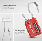 Puroma 2 Pack TSA Approved Luggage Lock, 4 Digit Combination Travel Locks - Image 5