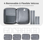 pack all Electronic Organizer Plus, Larger Capcity Cable Organizer Bag - Image 5