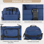 CONTAIL 86L Foldable Wheeled Duffel Backpack - Image 7