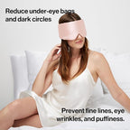 Dore & Rose Deep Sleep Mask Light Blocking, 23 Momme Mulberry Silk Eye Mask - Image 7