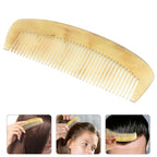 1Pc Natural Ox Horn Comb Of Hair No Static Health Care Hair Brush Hairdressing Comb For Hair, Styling Tools