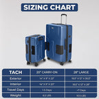 Tach V3.1 Hard Shell 2 Piece Luggage Set - Image 4