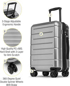 KYME Hardside Expandable Carry On Luggage 22x14x9 Airline Approved 20 Inch - Image 5