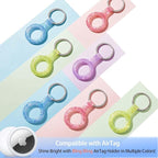 ThingsBag Apple AirTags 4 Pack Case Keychain Silicone Apple Air Tags Holder - Image 3