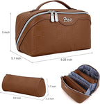 Travel Makeup Bag Organizer Cosmetic Bag: 3 Pcs Set Make up Bags - Image 8
