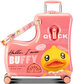 Kids' Lightweight Ride on Luggage by AOWEILA