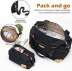 Coolife Luggage 5 Piece Set Suitcase Expandable TSA lock spinner softshell - Image 4