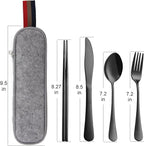 DEVICO Camping Utensils, Portable Travel Utensils - Image 7