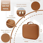 Travel Makeup Bag for Women and Makeup Artists Cosmetic Organizer Large Makeup - Image 3