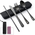 Boulder Bee | Travel Utensils Set | Reusable Camping Cutlery Set | Stainless by BoulderBee