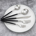 Gugrida 20-Piece 18/10 Stainless Steel Flatware Silverware, Luxury Dinnerware - Image 5