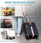 Travel Inspira Luggage Straps for Suitcases - Image 8