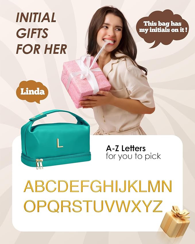 Teenage Girl Gifts 13-15, Personalized Makeup Bag - Image 2