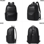 30L Business Laptop Backpack for Women Men, Travel Work Backpack Purse Faux - Image 7