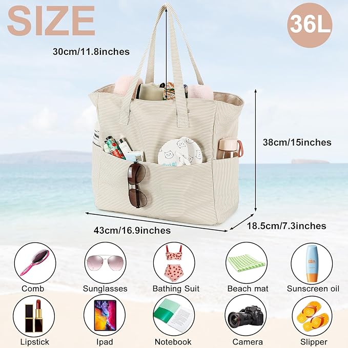 CAMTOP Waterproof Beach Tote Bag - Image 4