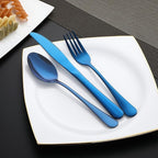 DEVICO Portable Utensils, Travel Camping Cutlery Set, 8-Piece including Knife - Image 3