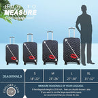 Explore Land Travel Luggage Cover Suitcase Protector Fits 18-22 Inch Case - Image 5