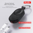 PZOZ Portable Apple Watch Wireless Travel Charger, 1200mAh Power Bank iWatch - Image 2