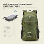 SKYSPER Hiking Backpack for Men Women, 35L Travel Backpack Waterproof Camping - Image 2