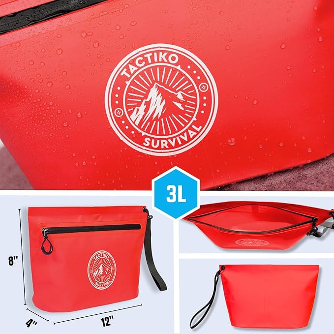 Tactiko Heavy-Duty Splash Water Resistant Zipper Pouches - Image 3