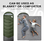 Sleeping Bags for Adults Cold Weather, Waterproof, Lightweight Sleeping Bag for - Image 6