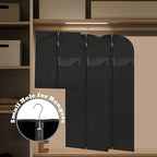 Dress Bags for Gowns Long, Suit Bag Cover for Storage and Travel, 2 Pack - Image 5