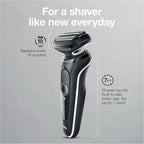 Braun Electric Razor for Men, Waterproof Foil Shaver, Series 5 5050cs, Wet & - Image 9