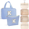 YOOLIFE Initial Toiletry Bag Travel Makeup Bag by YOOLIFE