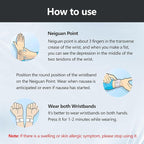 Motion Sickness Wristband, Anti-Nausea Acupressure Wrist Band - Image 6