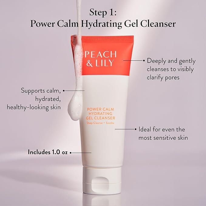 Peach & Lily - Glass Skin Discovery Kit - Cleanser, & Cream - Facial Skincare - Image 3