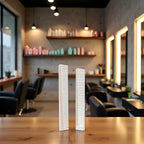 4Pcs White Professional Hair Cutting Combs Set, Salon Hair Styling Measure Combs, Anti Hairdressing Barber Combs Hair Combs Styling Tools and Appliances