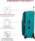 SwissGear Sion Softside Expandable Luggage, Checked-Large 29-Inch - Image 2