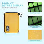 Electronics Travel Organizer, Portable Waterproof Electronic Travel Storage Bag - Image 4
