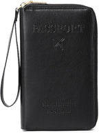 Multi-Function RFID Travel Passport Wallet by Unknown