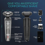 VOYOR Electric Razor for Men Cordless Shavers for Shaving - Image 7
