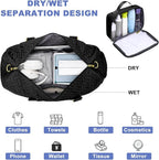 Women Duffle Weekender Travel Bag: Large Duffel Bags - Image 5