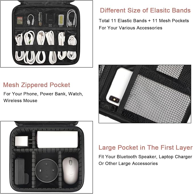 MATEIN Cord Organizer Case - Image 2