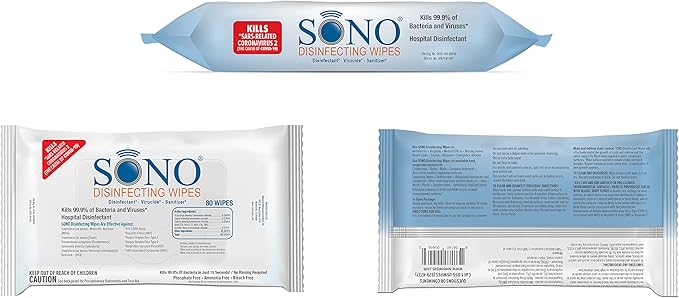 SONO Disinfecting Wipes - Image 3