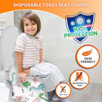20 Extra Large Toilet Seat Covers Disposable - Image 2